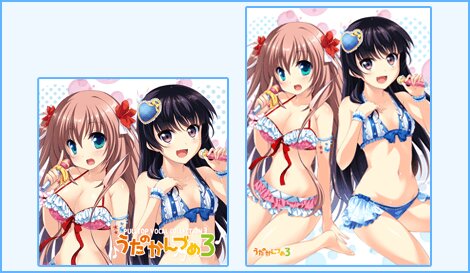 PULLTOP Vocal Collection うたのかんづめ３＆描き下ろしＢ２クロスポスター