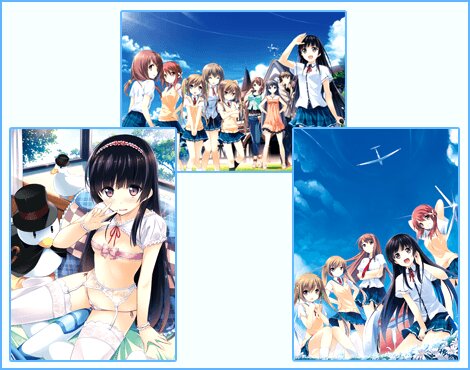 この大空に、翼をひろげて クロスポスター All Set